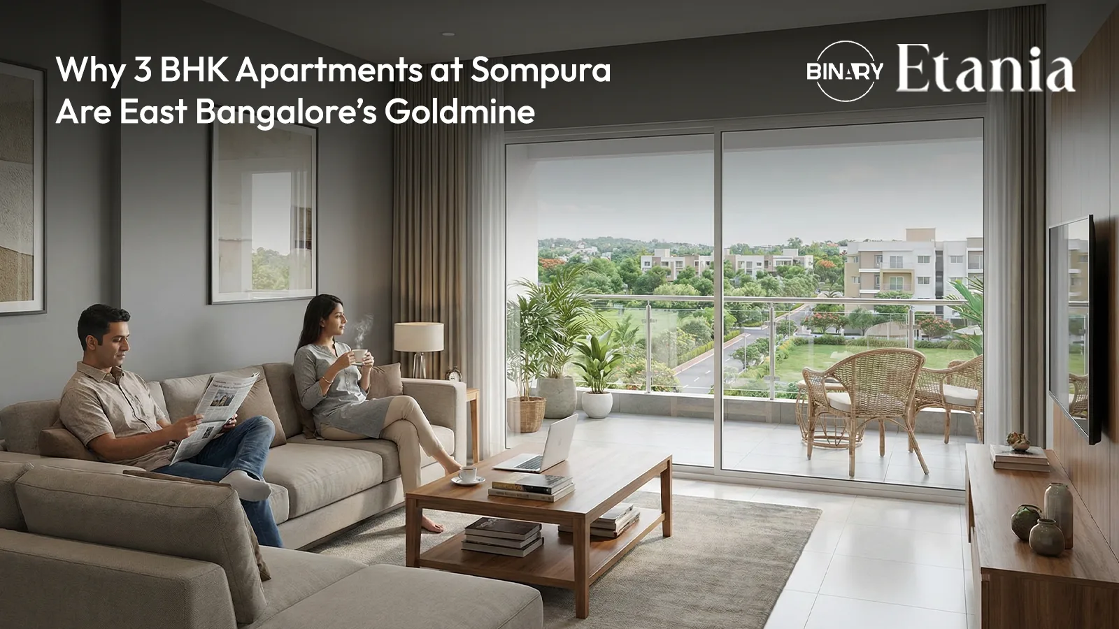 Why 3 BHK Flats at Sompura for Sale Are a Smart Choice
